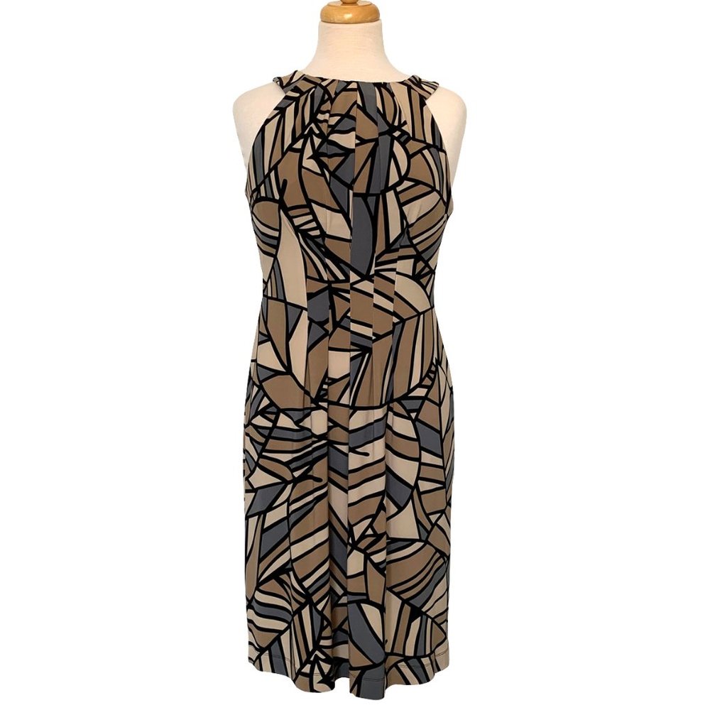 Evan-Picone Sleeveless Formal Dress